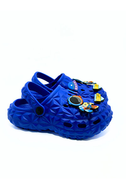 ZSHOES Papuci/Sandale pentru copii unisex cu model piramidal cu talpă anti-alunecare