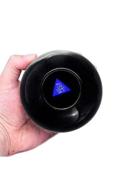 OEM Truth ball, 10CM, black and white, 20 answers in English