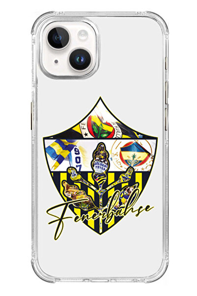 Fenerbahçe iPhone 15 Pro Uyumlu Fenerbahçe Tribün Bayrak Palamut Lisanslı Tel...