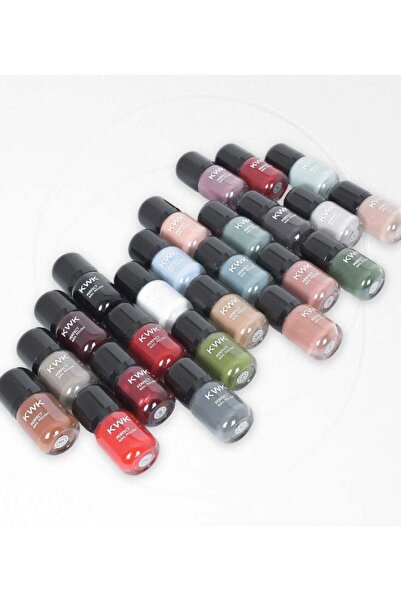 KWK مجموعة طلاء أظافر من 24 لونًا - متعدد الألوان