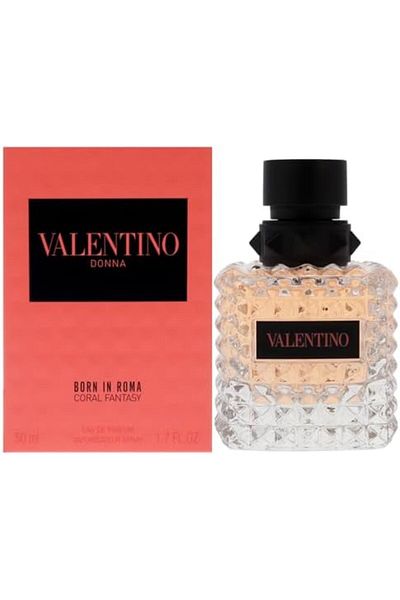 Valentino Donna Born In Roma Coral Fantasy Eau de Parfum Spray for Women by Valentino, 1.7 oz