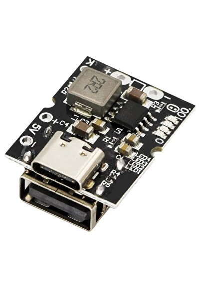 Genel Markalar 5v 2a Usb Çıkış Powerbank Devresi Type C Usb Giriş Lityum Lion 18650 Pil Şarj Koruma Mobil