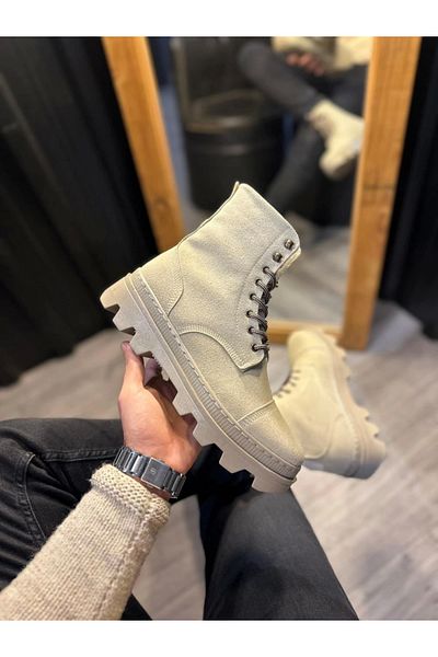 TB Terzi Bey Παπούτσια με ψηλή σόλα Tailor Bey B-023 Mink Suede