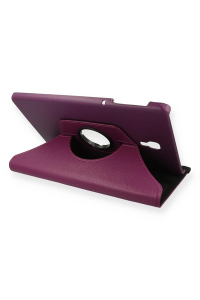 NewFace حافظة سامسونج جالاكسي T590 Tab A 10.5 حافظة جلدية 360 درجة - برقوقي 1495430709