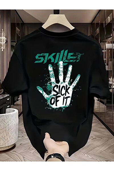 qubo sportswear & company qubo Unisex Oversize εμπριμέ βαμβακερό λαιμόκοψη κο...