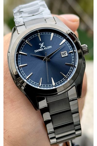 Daniel Klein Premium Men's Wristwatch 3 Atm Waterproof Stainless Steel Band