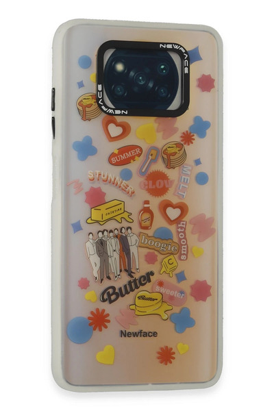 NewFace حافظة هاتف Xiaomi Pocophone X3 غطاء منقوش من Estoril - Estoril - 16 S...