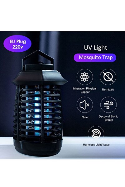 Toptancı Amca Sineksavar Kamp Lambası Mini Ve Etkili Boy Mavi Işık Sinek Öldü...