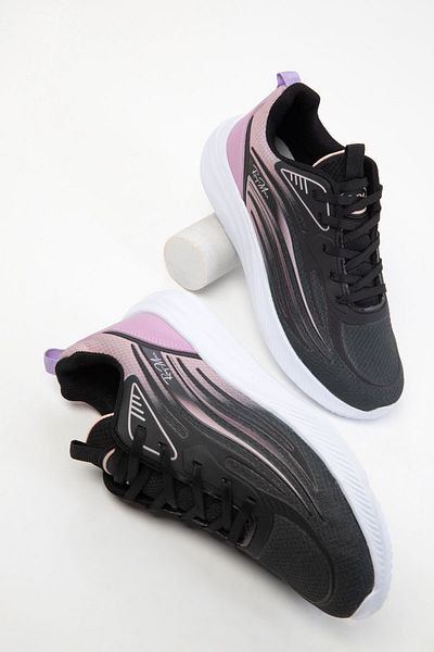 SOHO Black-Powder Women's Sneaker 20581