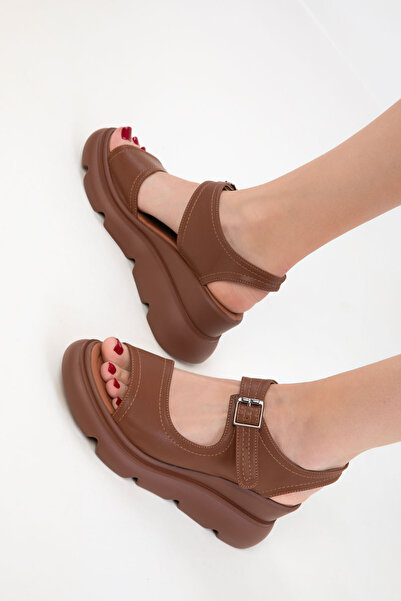 SOHO Brown Women's Sandals 20468