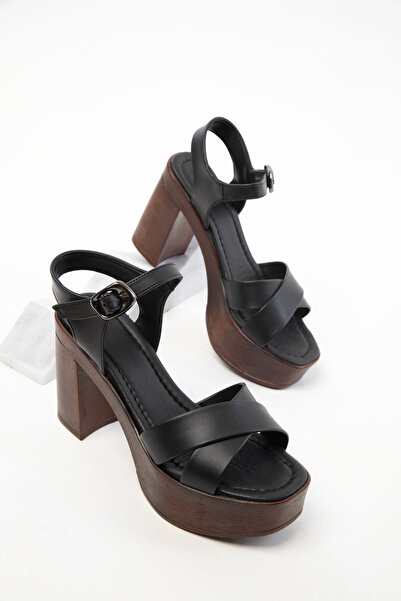 SOHO Siyah Kadın Klasik Topuklu Ayakkabı 20577