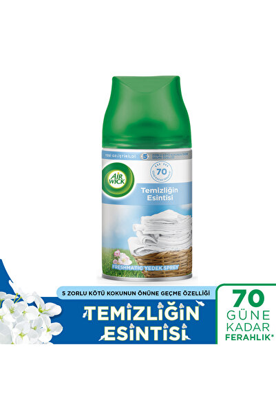 Air Wick Freshmatic Makine Yedek Lavanta + Bahar Çiçekleri + Temizlik Esintisi