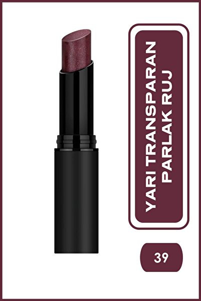 Golden Rose Sheer Shine Stylo Lipstick 39 Yarı Transparan Parlak Ruj 3 g