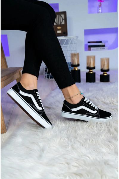 Cochines Women Men Black White Linen Sports Shoes Sneaker