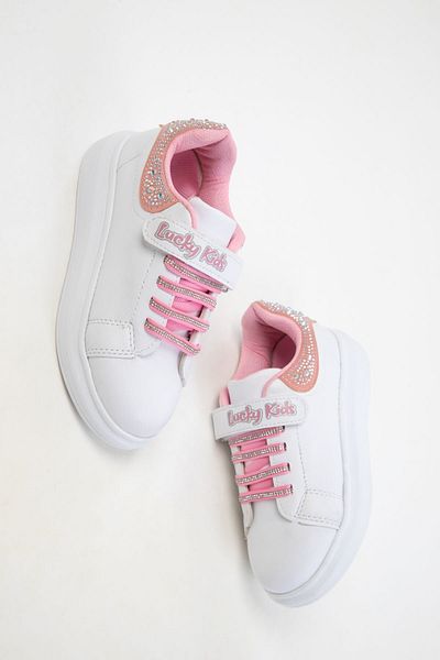 SOHO Weiß-Pulver Kinder Sneaker 20441