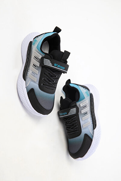 SOHO Černo-zelené dětské tenisky 20312