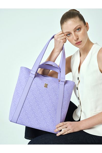 Pierre Cardin Geantă de umăr pentru femei Lavender 05po25y2051