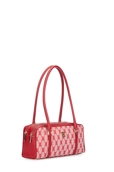 Pierre Cardin Red Women's Shoulder Bag 05Po25Y2040