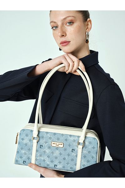 Pierre Cardin Geantă de umăr pentru femei Blue Monogram