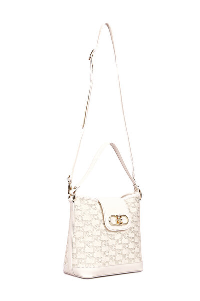 Pierre Cardin Ecru Women's Shoulder Bag