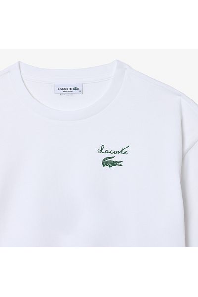 Lacoste تي شيرت ورقبة سلحفاة من الأقمشة الوظيفية