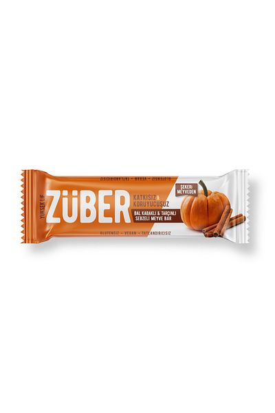 Züber Fruit Dessert with Honey Pumpkin and Cinnamon Vegetables - 35 Gr X 12 Pieces