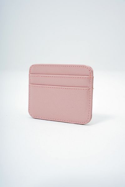 Trend Alaçatı Stili Women's Powder Pink Faux Leather Mini Card Holder Alc-X14079