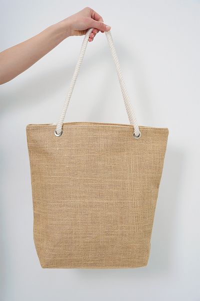 Trend Alaçatı Stili Női világos bézs maxi méretű szalma strandtáska ALC-X14004