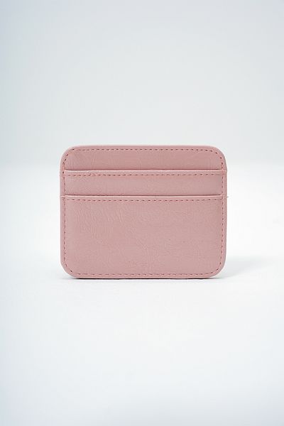 Trend Alaçatı Stili Women's Powder Pink Faux Leather Mini Card Holder Alc-X14079