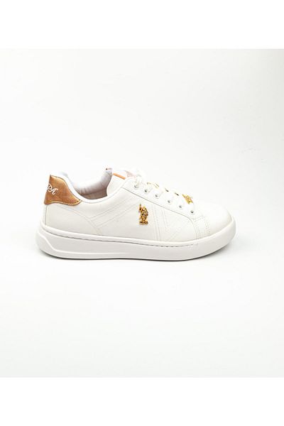 U.S. Polo Assn. U.S. Polo. Assn 101038412 Extra White Women's Sneaker Shoes White-36