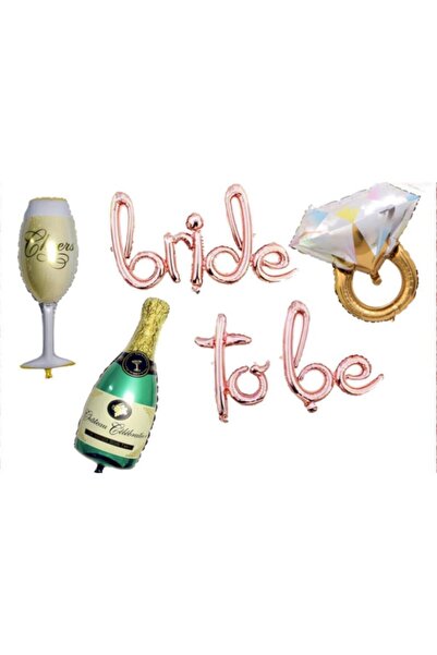 BeySüS Bride To Be Balon Seti Bekarlığa Veda Setleri Yeşil Balon