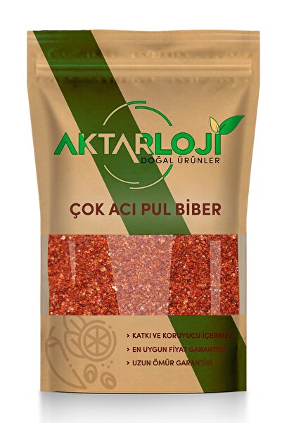 aktarloji 2 kg Çok Acı Pul Biber Zehir Acı Gaziantep