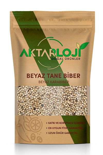 aktarloji 250 g Grain White Pepper (White Black Pepper)