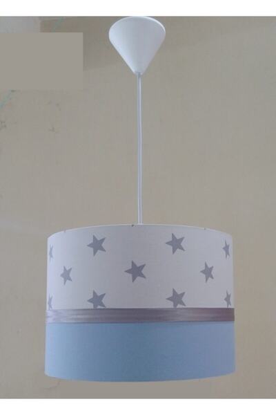 ONAY AVİZE Mavi Yıldızlı (CD - 8845) Çocuk Odası Genç Ve Bebek Odası Erkek Kı...