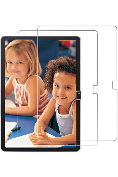 TEKNETSTORE Samsung Galaxy T500 Tab A7 10.4 Inç Nano Kırılmaz Ekran Koruyucu Şeffaf Cam Koruyucu Tam Uyumlu
