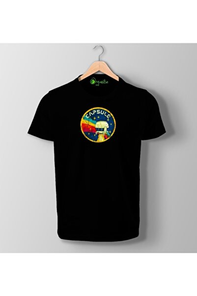 SCUBAPROMO Organikse Nasa kapsula štampana unisex majica