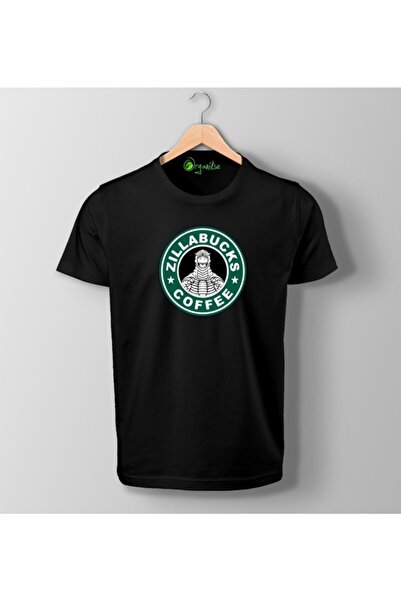 SCUBAPROMO Organikse Godzilla Bucks kafa štampana unisex majica
