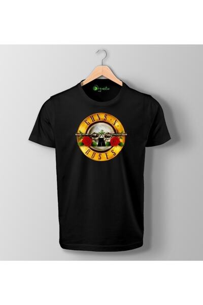 SCUBAPROMO Organicse Guns N' Roses Logo Unisex Printed T-Shirt