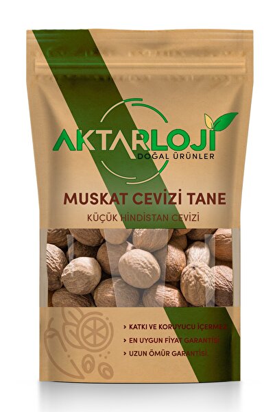 aktarloji 20 Adet Muskat Cevizi Küçük Hindistan Cevizi