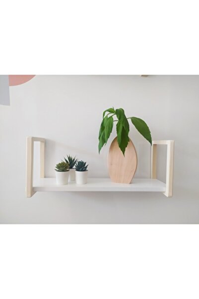 glb decor wood hand made Ahşap Dekoratif Ayaklı Raf
