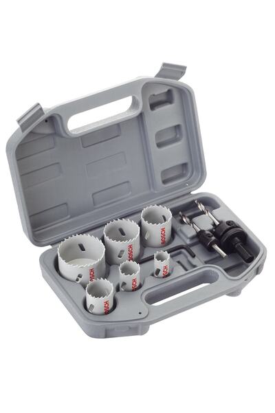 Bosch Delik Açma Testere Seti Bi-metal 9'lu