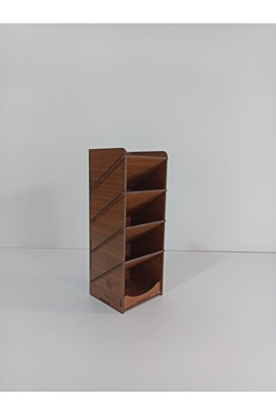 Ağaçistan منظم حامل قلم واحد من خشب الجوز