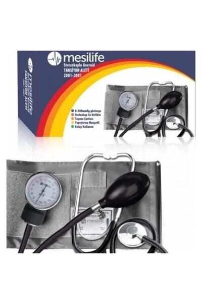 Mesilife 2001-3001 Stetoskoplu Aneroid Mekanik Tansiyon Aleti