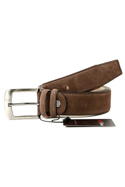 Bay Pablo F42 Brown Genuine Leather Men's Belt