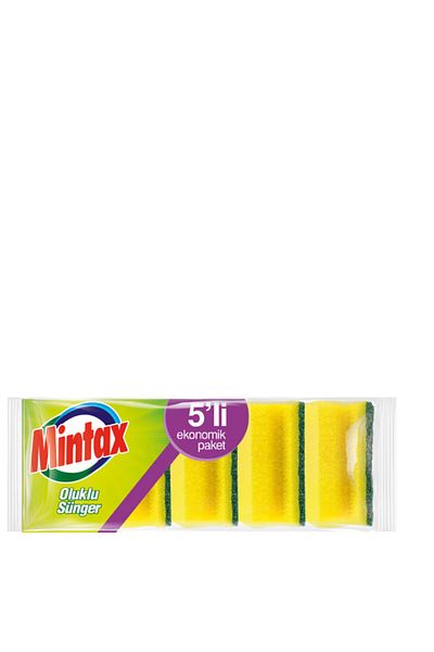 Mintax Corrugated Dish Sponge 5 Pack