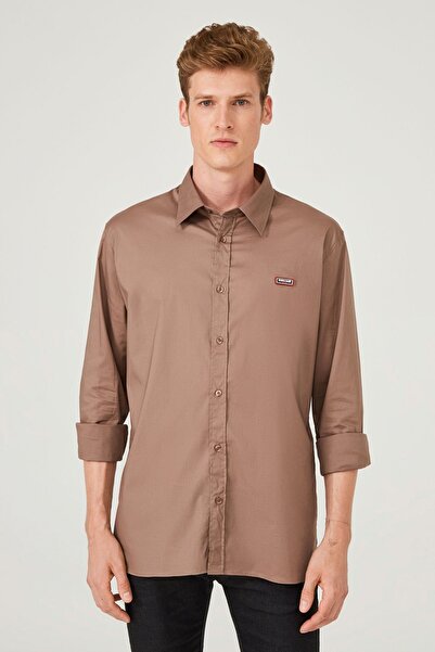 Roberto Cavalli Relaxed Cut Long Sleeve Men's Shirt