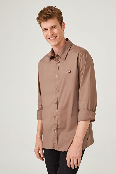 Roberto Cavalli Relaxed Cut Long Sleeve Men's Shirt