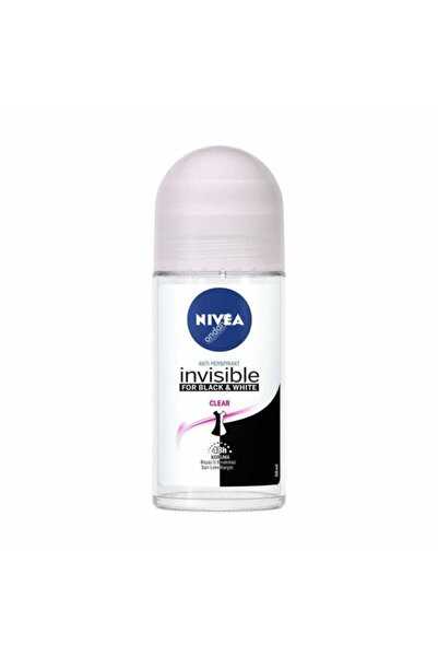 NIVEA Roll-on Invisible Black& Whıte Clear Kadın 50ml Uyumlu Rolon