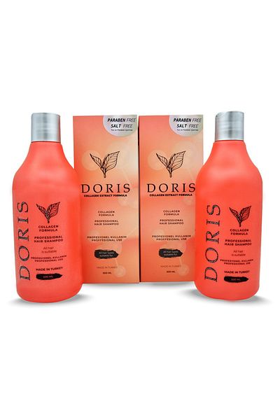Doris Collegene&Keratin Formula Shampoo 2 Pack