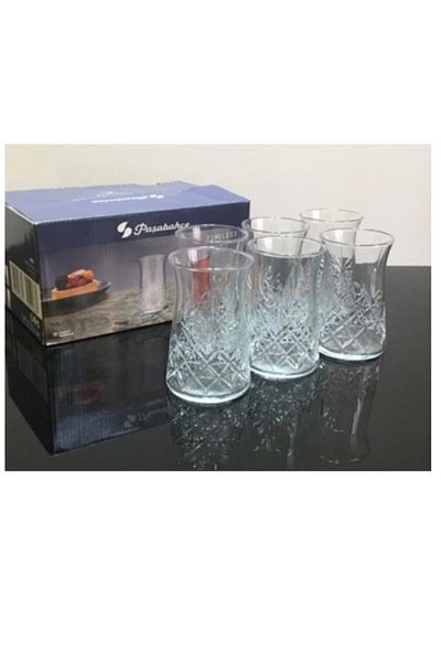 Paşabahçe Timeless Tea Glass 6 Pieces 42881 Tea Glass New Series